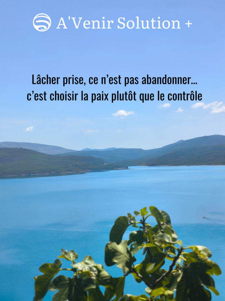 Le lacher prise